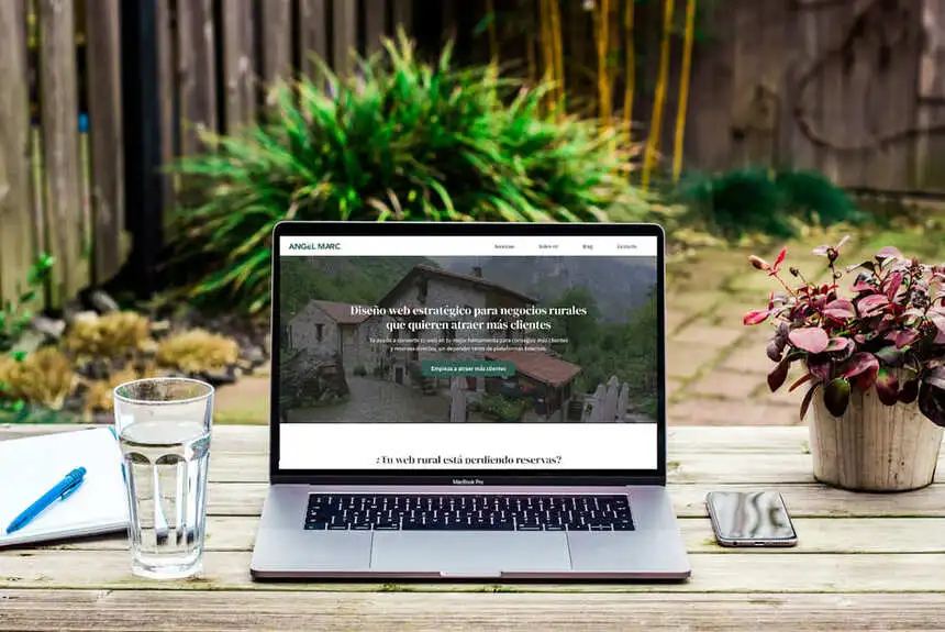 Diseño web turismo rural online